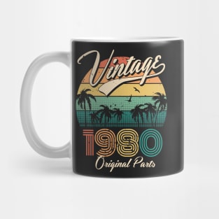 40th birthday gifts for men and women 1980 gift 40 years old Mug